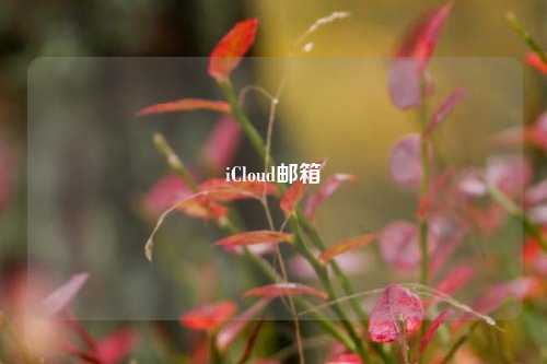 iCloud邮箱