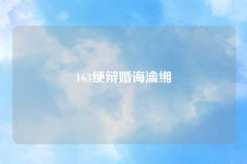 163绠辩婚诲瀹缃
